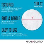 MAXI/GUARD Dental Wipes for Pets - 100 Count