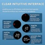 Misty Nebulizer, Portable Nebulizer with Intuitive LED Interface and Auto-Cleaning, Handheld Nebulizer for Adults Kids