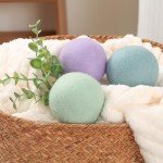 Wool Dryer Balls 3 Pack XL, Natural Fabric Softener New Zealand Wool，Handmade Organic Laundry Dryer Balls, Reusable 1000 Loads,Wrinkles Free, Shorten Drying Time(3 Pack, Colorful）