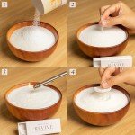 Vanilla Candle 18 Oz - Scented Sand Pearl Candles with Wicks | Refillable, Pearled Candle Sand Powder 100% Safe Vegan Palm Wax Pearls, Non Toxic with 30 Cotton Wick | Bead Candle Refill Making Kit