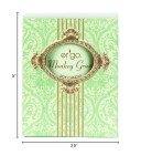 Ergo Soy Candle Paris Collection, Hand Poured Natural Vegan Soy Wax - Luxuriously Scented Monkey Grass - 7 ounce