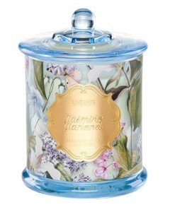 M&SENSE Spring Jasmine Candles Home Scented, Organic Soy Candle 12.7oz 75 Hour Long Lasting Slow Burning, Highly Scented Good Smelling Aromatherapy Candle, Aaesthetic Candle Gift for Women