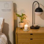 Wax & Wane Mistletoe Holiday Modern 8oz Handmade Candle For Men and Women - Long Burning 40+ Hours Candles For Home, Bedroom, and Bathroom - 100% Natural Soy Candles Made in the USA