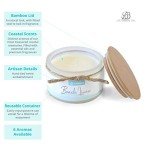BB Candles Coastal Essentials Natural Soy Hand Poured Candle, Mediterranean Citrus, Fragrant Coastal Candle with Strong Scents, Artisan Candle, 4oz, 30+ Hours Burn Time
