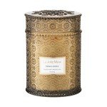 LA JOLIE MUSE Amber Candle, Scented Candle Gifts for Men&Women, Wood Wicked Large Candle for Home Scented, Long Burning Glass Jar Candle, Sahara Ambre, 19oz