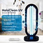 Swissklip HaloClean UV Original, Home Disinfection Device, Dust Mites Remover, UV Light Sanitizer, Ultraviolet Sanitizer for Home, Room & Kitchen, Ultraviolet Light with 4 Speed Timings