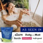 Yareli Dead Sea Bath & Foot Soak, Eucalyptus Magnesium Bath Salt Flakes, Alternative to Epsom Salt, 5lbs with Over 250,000mg of Elemental Magnesium Per Bag