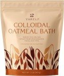 YARELI Colloidal Oatmeal, 2lb (32oz), Bath Powder for Relief of Dry Itchy Skin Due to Eczema and Psoriasis, for Adults, Baby and Kids
