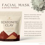 YARELI Bentonite Clay Powder Facial Mask & Cleansing Bath, Pure Indian Healing Clay, 2lb (32oz)