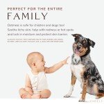 YARELI Colloidal Oatmeal, 2lb (32oz), Bath Powder for Relief of Dry Itchy Skin Due to Eczema and Psoriasis, for Adults, Baby and Kids