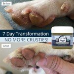 4Legger Certified Organic Dog Paw Balm Heals, Repairs, Moisturizes, Restores Dry, Cracked Paws, Elbows, Snout, Creates Protective Barrier Against Snow, Ice All-Natural Paw Protector, Vegan, USA Made