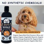 4 Legger Certified Organic to Food Standards Revitalize Neem with Sweet Orange Essential Oil Pet Shampoo 16 oz