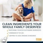 4 Legger Certified Organic to Food Standards Revitalize Neem with Sweet Orange Essential Oil Pet Shampoo 16 oz