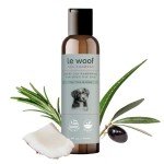 Le Woof Tea Tree & Aloe Dog Shampoo 4oz: Certified Organic, Natural Shampoo Cleans & Conditions, Relief for Itchy Skin