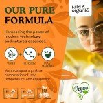 Wild & Organic Licorice Root Tincture - Digestive, Lung & Skin Support - Licorice Root Extract Liquid Drops - Vegan, Sugar & Alcohol-Free Supplement - 4 fl oz