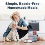 FOUR LEAF ROVER Meat Mixer - Premium Dog Food Base Mix for Homemade Dog Food - Easy to Prepare, Serve Cooked or Raw, with Grass-Finished Beef and Organic Greens - Grain Free 2.73 lbs