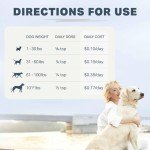 Four Leaf Rover Turkey Tail Mushroom for Dogs - Whole, Organic Mushrooms - Tested High in Critical Beta-Glucans - No Grains or Fillers - 60 Day Large Dog Supply