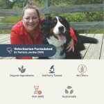 Four Leaf Rover Protect - Probiotics for Dogs - Veterinarian Formulated - with Natural Prebiotics and Antioxidants - Detoxification & Gut Health - 60 Day Large Dog Supply