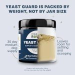 FOUR LEAF ROVER Yeast Guard for Dog Yeast - Veterinarian Formulated - Supports Healthy Skin, Ears & Paws - 100% Natural with Organic Herbs - 30 Day Medium Dog Supply