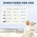 FOUR LEAF ROVER Yeast Guard for Dog Yeast - Veterinarian Formulated - Supports Healthy Skin, Ears & Paws - 100% Natural with Organic Herbs - 30 Day Medium Dog Supply