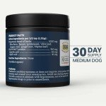 FOUR LEAF ROVER Yeast Guard for Dog Yeast - Veterinarian Formulated - Supports Healthy Skin, Ears & Paws - 100% Natural with Organic Herbs - 30 Day Medium Dog Supply