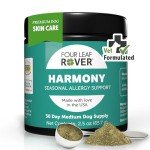 Harmony - Skin & Coat Supplement with Quercetin for Dogs - Balanced Histamine Support for Seasonal and Environmental Allergies - Veterinarian Formulated