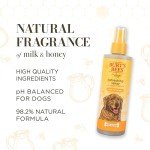 Burt's Bees for Pets Refreshing Spray for Dogs with Milk and Honey, 98.2% Natural Origin Formulas, Waterless Dog Shampoo - Gentle Dry Shampoo for Dogs, Best Dog Shampoo, 8 oz