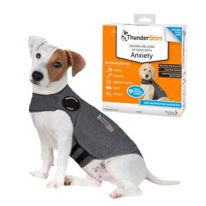 ThunderShirt for Dogs, Small, Heather Gray Classic - Dog Anxiety Relief Calming Vest
