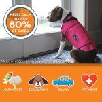 ThunderShirt for Dogs, Large, Fuchsia Sport - Dog Anxiety Relief Calming Vest