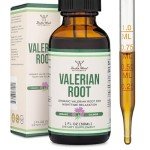 Valerian Root Drops for Sleep - Organic Valerian Root Tincture Extract 168mg - 1 FL OZ, 30 Servings (Better Absorbed Than Capsules, Enhances Valerian Root Tea) for Relaxation and Calm by Double Wood