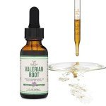 Valerian Root Drops for Sleep - Organic Valerian Root Tincture Extract 168mg - 1 FL OZ, 30 Servings (Better Absorbed Than Capsules, Enhances Valerian Root Tea) for Relaxation and Calm by Double Wood
