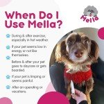 Mella Pet Thermometer - Non-Invasive - Underarm Fever Detection for Dog & Cat - Puppy Essentials and Pet Supplies