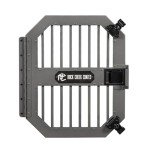 ROCK CREEK CRATES Collapsible Dog Crate: Meticulously Engineered, Durable Aluminum Construction, Non Slip Feet | 10 Year Warranty | Ideal for Indoor & Vehicle Use (Midnight Black, 40 Inch)
