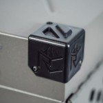 ROCK CREEK CRATES Collapsible Dog Crate: Meticulously Engineered, Durable Aluminum Construction, Non Slip Feet | 10 Year Warranty | Ideal for Indoor & Vehicle Use (Midnight Black, 40 Inch)