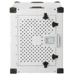 Impact Indestructible High Anxiety Dog Crate for Large Dogs - Heavy Duty Escape Proof Indoor Dog Kennel with Powder-Coated Aluminum - Ideal for Escape Artists (White, 40" (40.5" L x 23" W x 29" H)