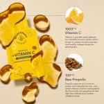 Propolis Liposomal Vitamin C by Beekeeper's Naturals, 1000mg Vitamin C, Propolis & Organic Honey, Supercharged Immune Support & Increased Bioavailibity for Max Absorption, 12 Ct
