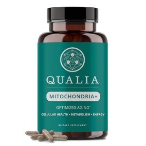 Qualia Mitochondria+ formerly Qualia Life | The Most Advanced Supplement For NAD+, Cellular Energy, Metabolism & Repair for Better Aging w/35+ NAD Boosters Resveratrol & More | 160 Ct | 1 Month Supply