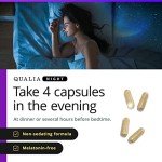 NEUROHACKER COLLECTIVE Qualia Night Sleep Aid | Non-Habit Forming | Science-Backed Supplement for Deep Refreshing Sleep | Melatonin-Free, Vegan, Non-GMO, Gluten-Free 80 Count | (1 Month Supply)