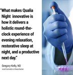 NEUROHACKER COLLECTIVE Qualia Night Sleep Aid | Non-Habit Forming | Science-Backed Supplement for Deep Refreshing Sleep | Melatonin-Free, Vegan, Non-GMO, Gluten-Free 80 Count | (1 Month Supply)