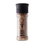 Oryx Smoked Desert Salt Grinder Refillable – Sea-salt Alternative - Ceramic Mill for Coarse Kosher Mineral Smoked Salt - Unrefined Natural Kalahari Desert Salt, 3.52 oz