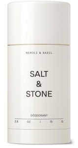 Salt & Stone Natural Deodorant for Women & Men - Neroli & Basil | Extra Strength Natural Deodorant | Aluminum Free with Probiotics, Seaweed Extracts & Shea Butter (2.6 oz)