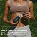 SALT & STONE Natural Deodorant - Black Rose & Oud | Extra Strength Natural Deodorant for Women & Men | Aluminum Free with Seaweed Extracts, Shea Butter & Probiotics | Free From Parabens & Sulfates