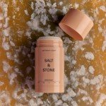 Salt & Stone Natural Deodorant for Women & Men - Saffron & Cedar | Extra Strength Natural Deodorant | Aluminum Free with Probiotics, Seaweed Extracts & Shea Butter (2.6 oz)