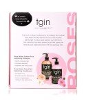 tgin Rose Water Shampoo + Conditioner Duo for Curly, Coily and Wavy Hair, Sulfate Free, with Rose Water, Acai Berries, Nourishes and Detangles Dry, Color Treated Hair, 13 oz
