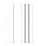 Burry Life Science Glass Stir Rods - 8 Pack