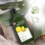 Avalon Organics Clarifying Lemon Shampoo, Removes Buildup to Restore Brightness and Shine, 11 Fluid Ounces
