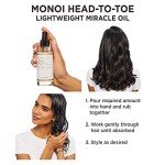 Carol's Daughter Monoi Body Head-to-toe Lightweight Miracle Oil, Repairing, 5 oz.