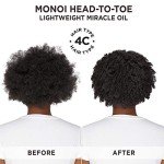 Carol's Daughter Monoi Body Head-to-toe Lightweight Miracle Oil, Repairing, 5 oz.