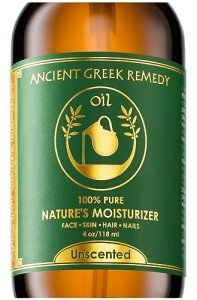 Ancient Greek Remedy - Hydrating Face Oil for Women - Anti-Aging Serum with Organic Jojoba, Rosehip, Sweet Almond, Olive, and Vitamin E - Fast Absorbing Body Oil for Dry Skin - Fragrance Free, 4 fl oz
