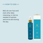 Hylunia Neroli Mist - instant moisturizing spray - Colloidal Silver and Aloe Vera - for younger fresher looking skin - all natural toner